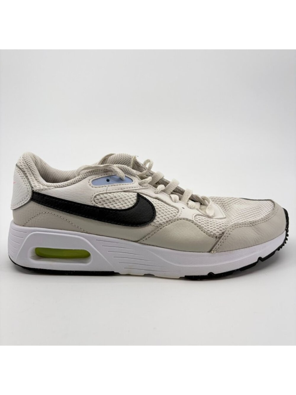 Nike Air Max SC Womens Size 8.5 White Black Athletic Running Shoes Sneakers